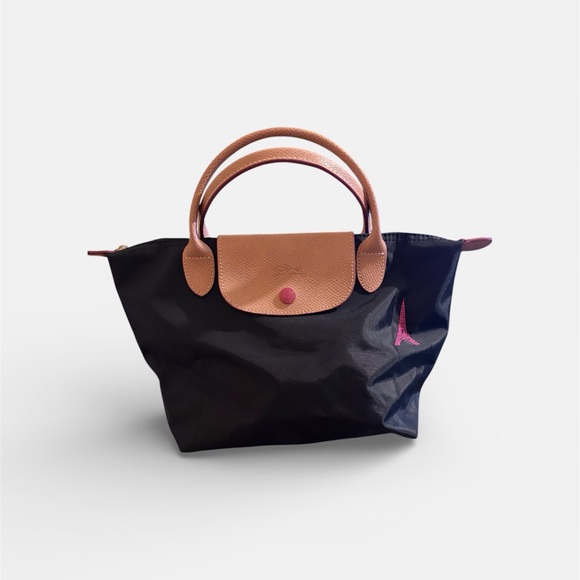 Longchamp Le Pliage Eiffel Tower Tote France - Picture 2 of 12